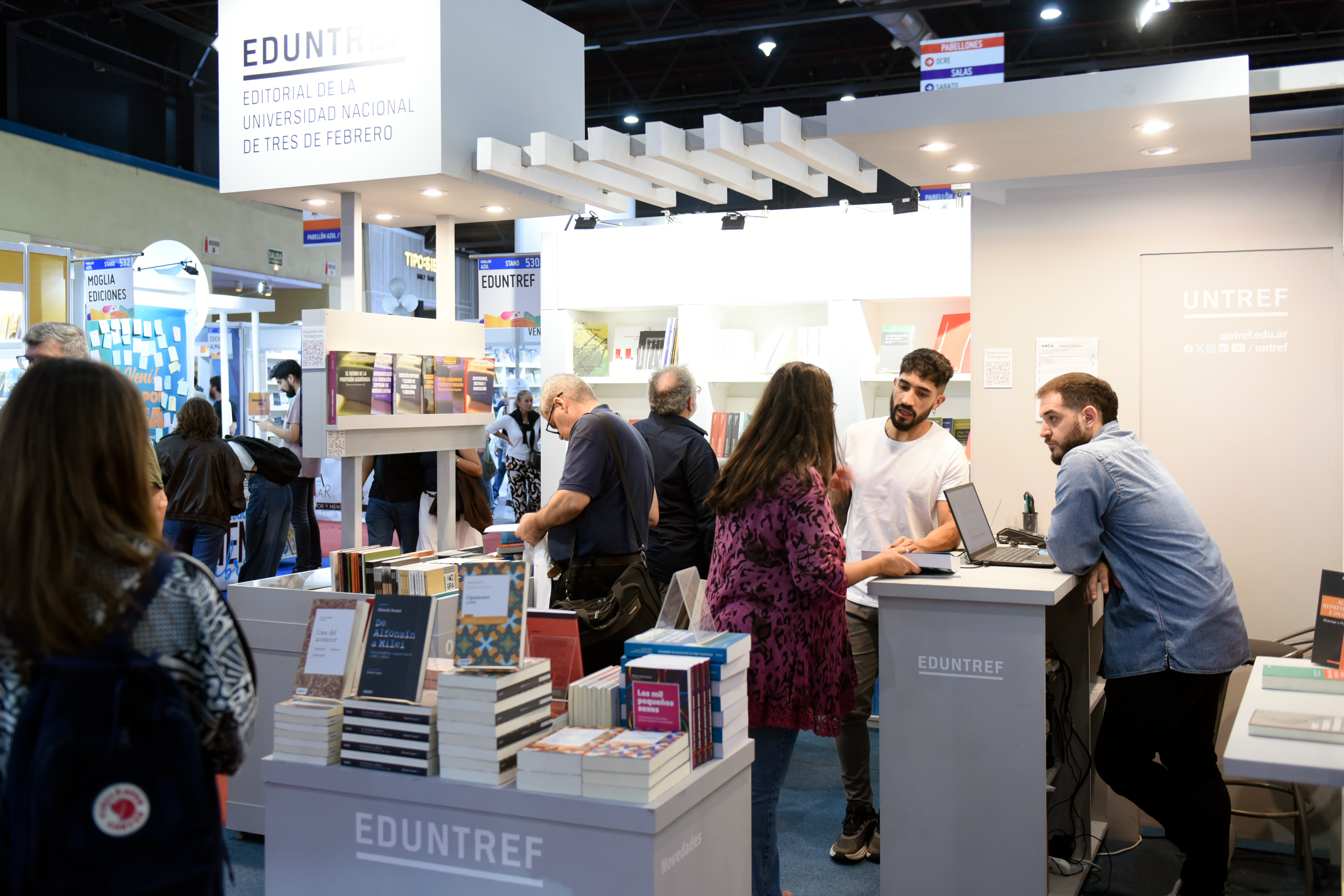 La UNTREF en la Feria del Libro