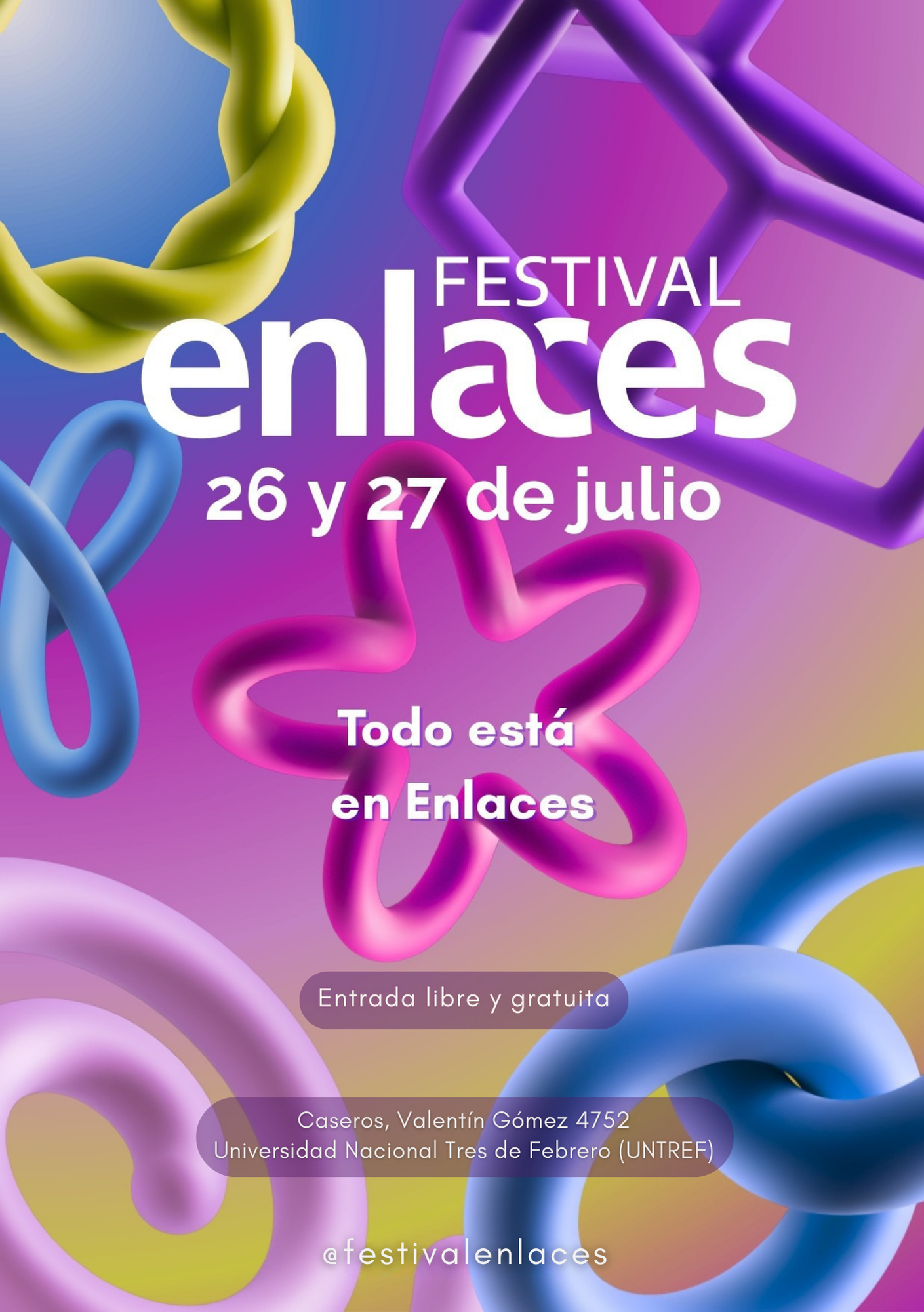 Festival Enlaces 2025 Arte, cultura y diversión para toda la familia durante las Vacaciones de Invierno Festival Enlaces 2025 Arte, cultura y diversión para toda la familia durante las Vacaciones de Invierno