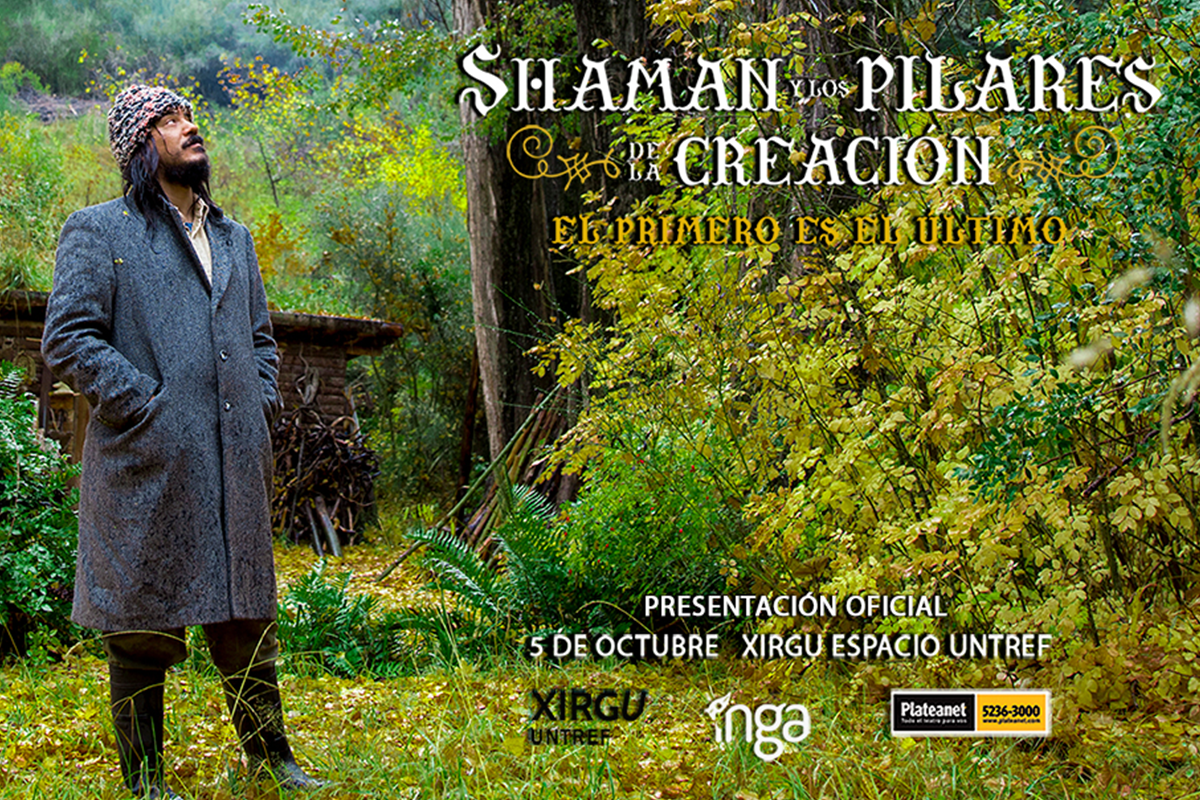Shaman y los Pilares de la Creación presentan su nuevo álbum "El primero es el último" Shaman y los Pilares de la Creación presentan su nuevo álbum "El primero es el último"